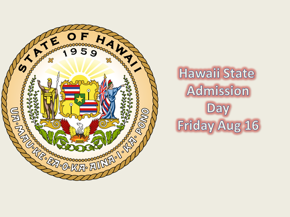 Hawaii State Admission Day McKinley High School Class of 1967